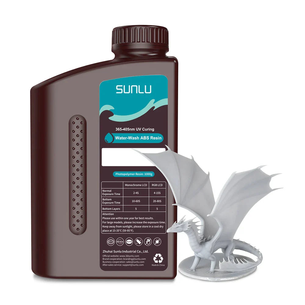 [MOQ: 6Bottles] ABS Like Resin and Water-wash ABS Like Resin 1000G