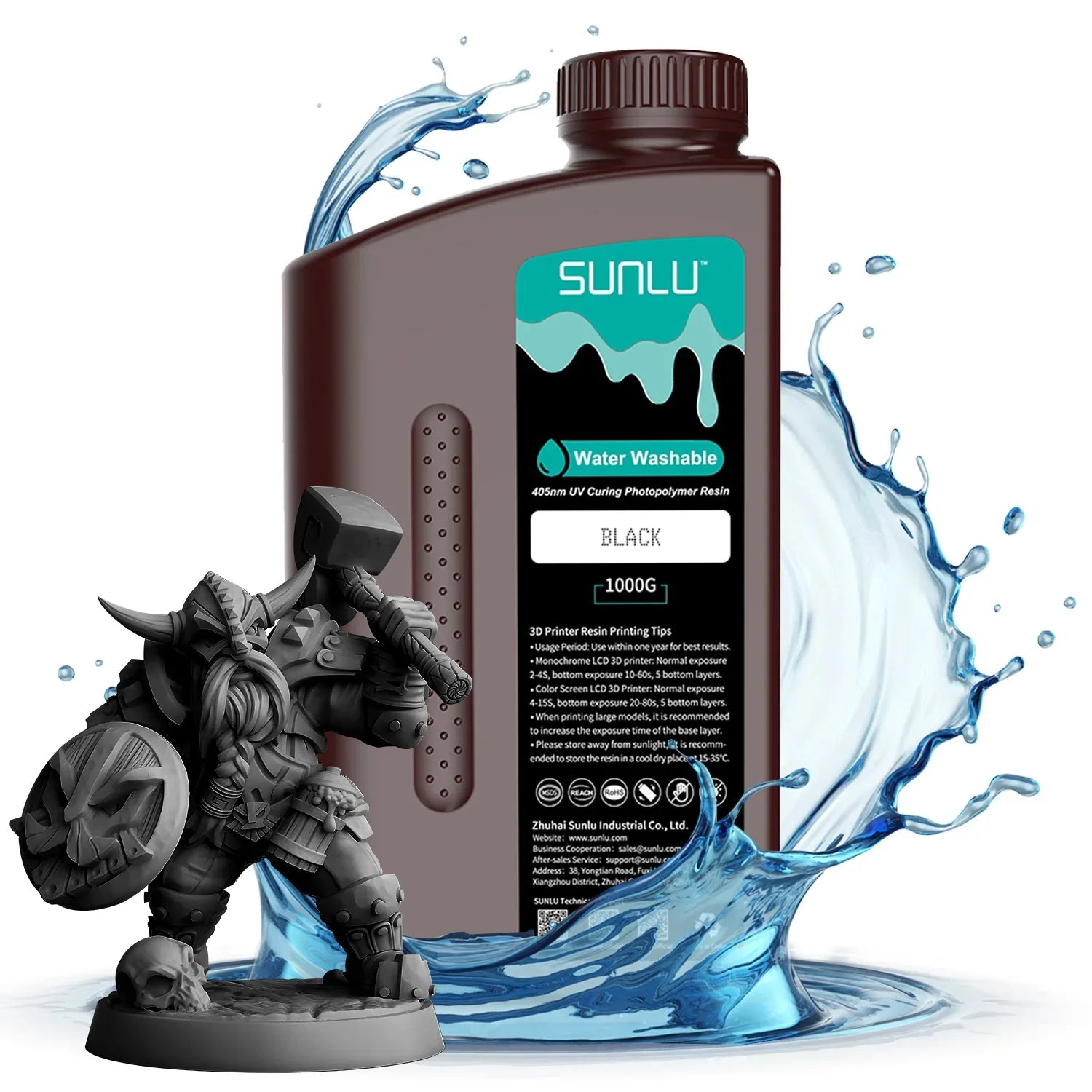 [Get 5 for the Price of 4] 1000g Water-wash Standard Resin
