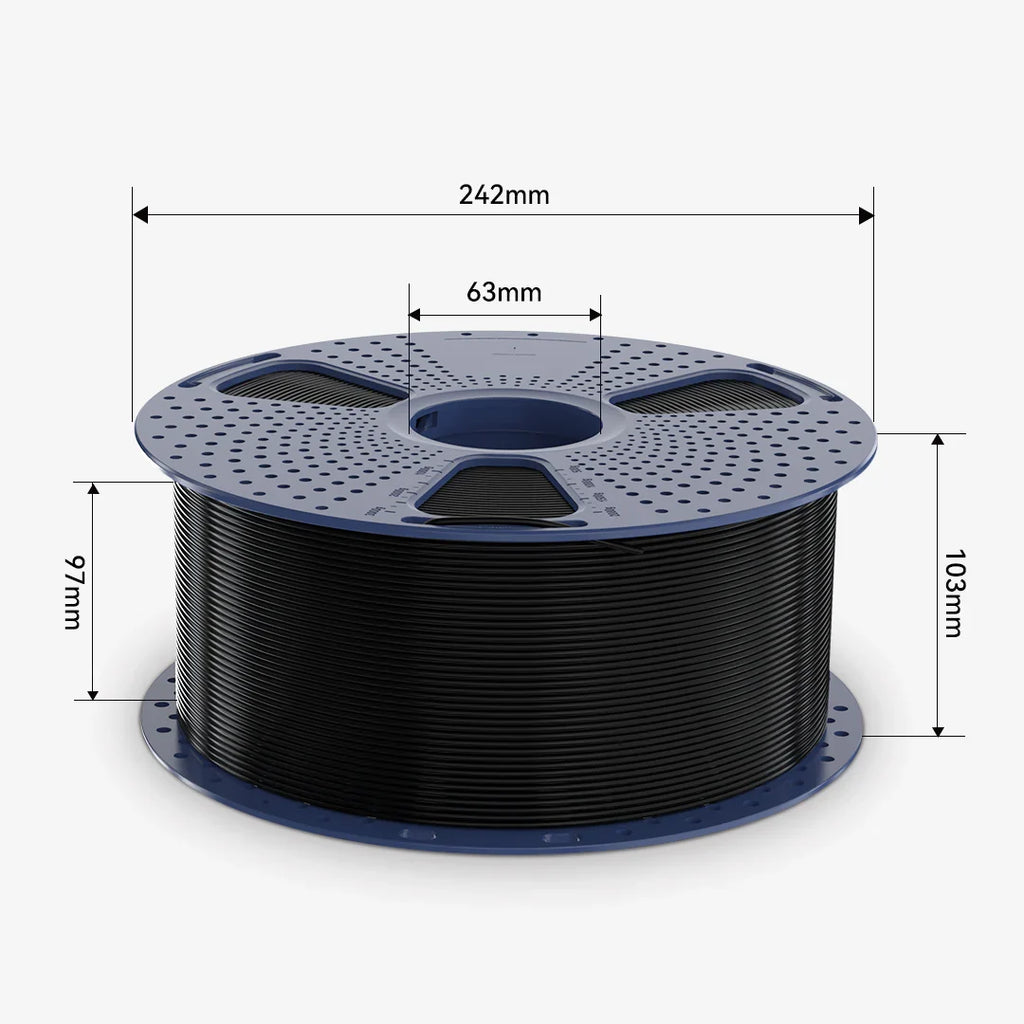Matte PLA 3KG Large Spool 3D Printer Filament 3KG