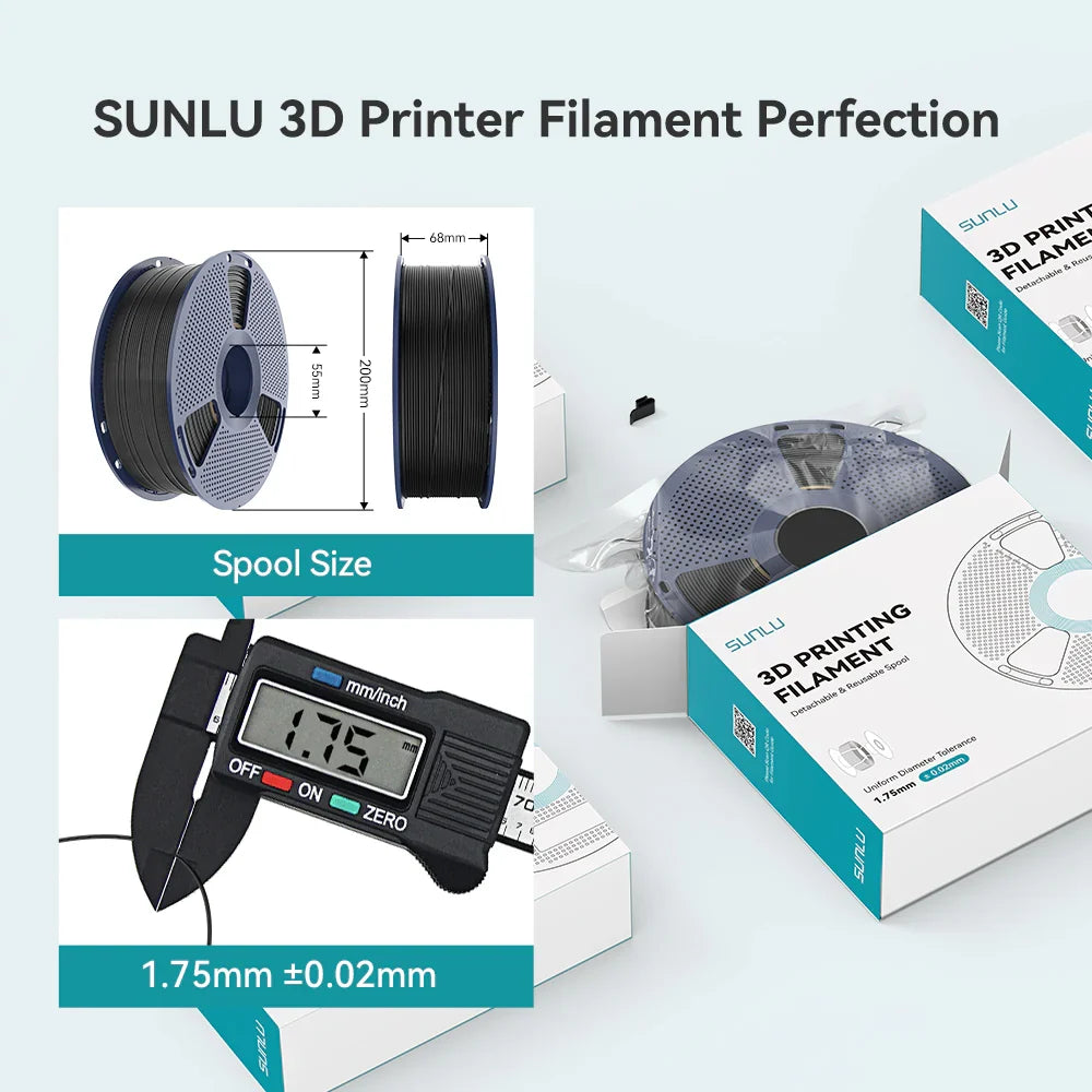 ABS-FR (ABS Flame Retardant) 3D Printer Filament 1KG